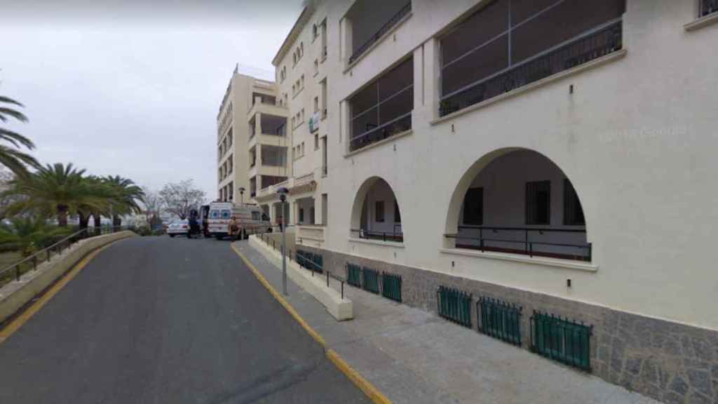 Hospital Vázquez Díaz de Huelva donde falleció Fátima este domingo.