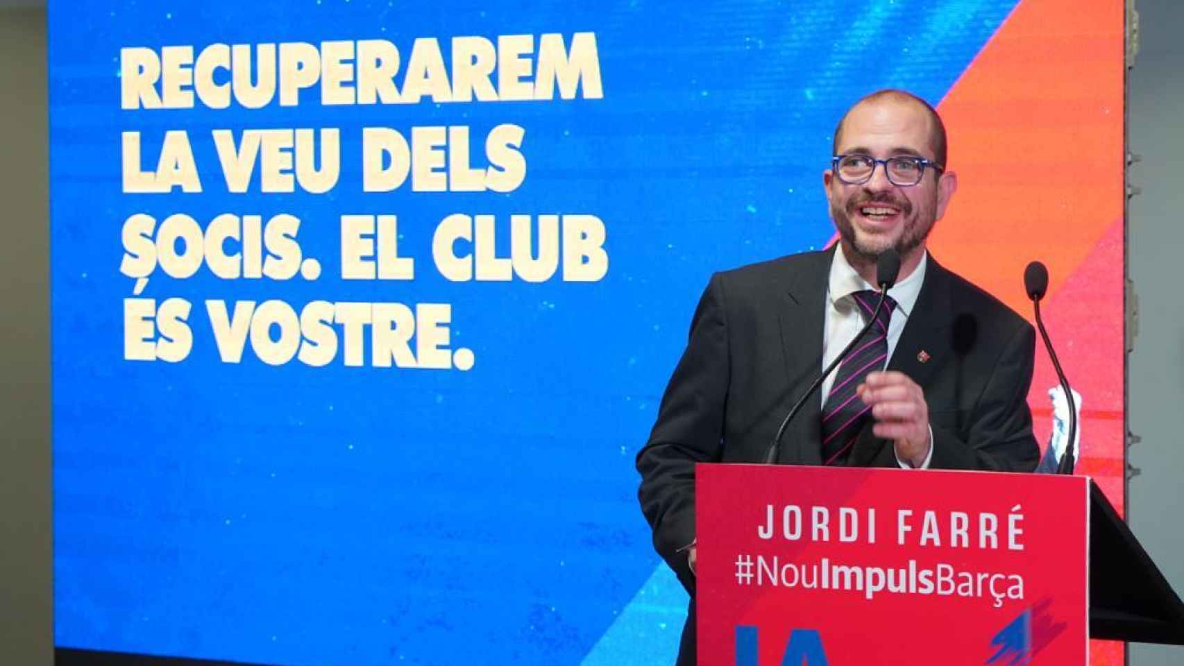 Jordi Farré, precandidato a las elecciones del Barça