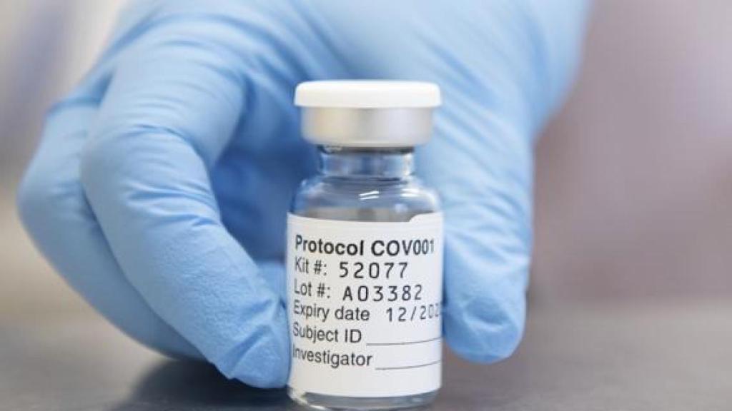 Un vial de la vacuna contra la Covid-19.