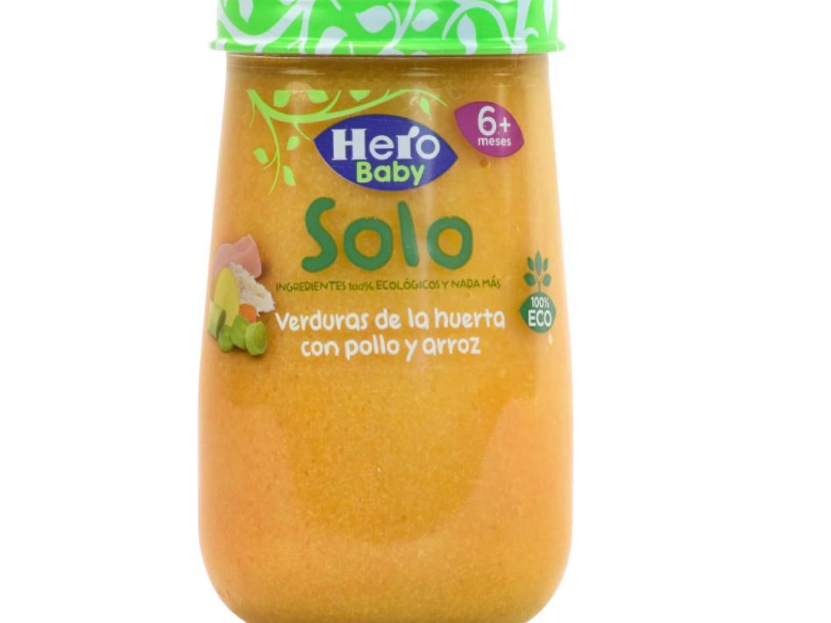Puré verduritas con pollo Hero frasco 380 g - Supermercados DIA