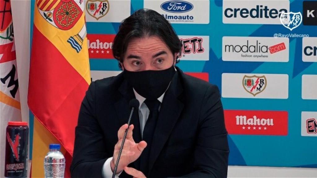 Martín Presa, presidente de Rayo