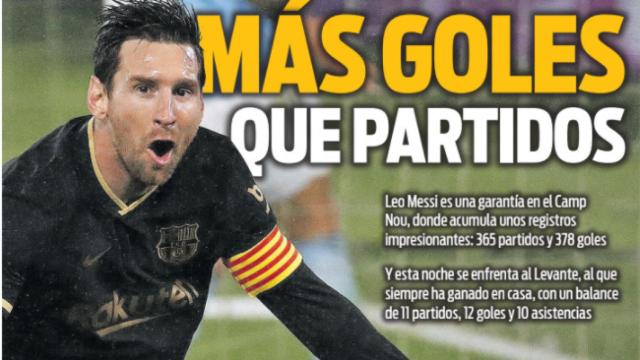 Portada Sport (13/12/20)