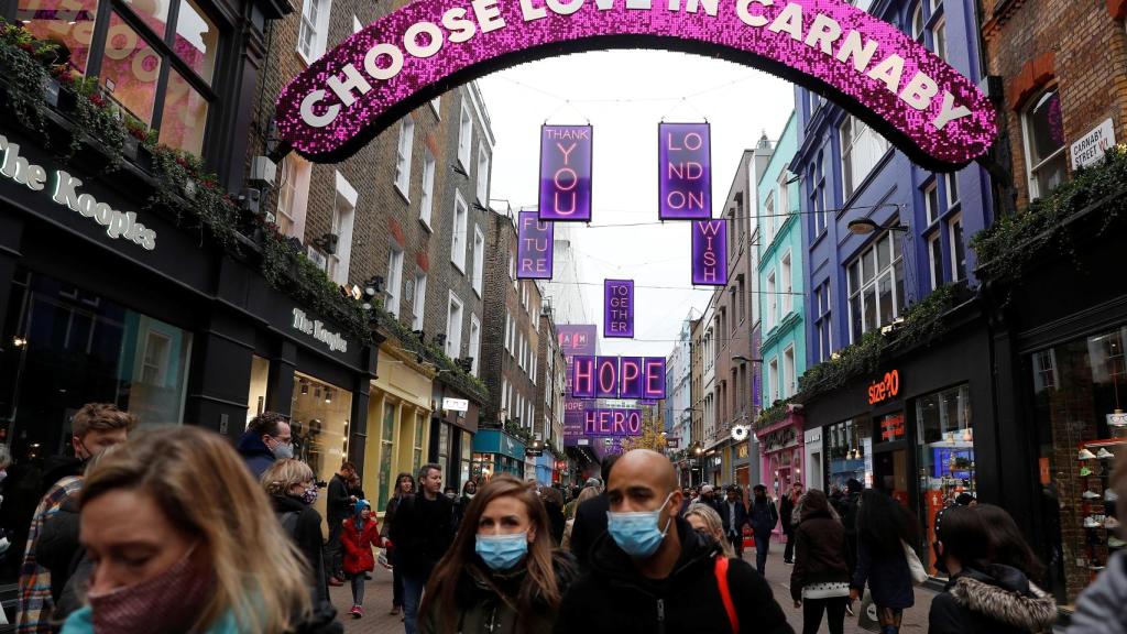 Londres, todavía en plena segunda ola.