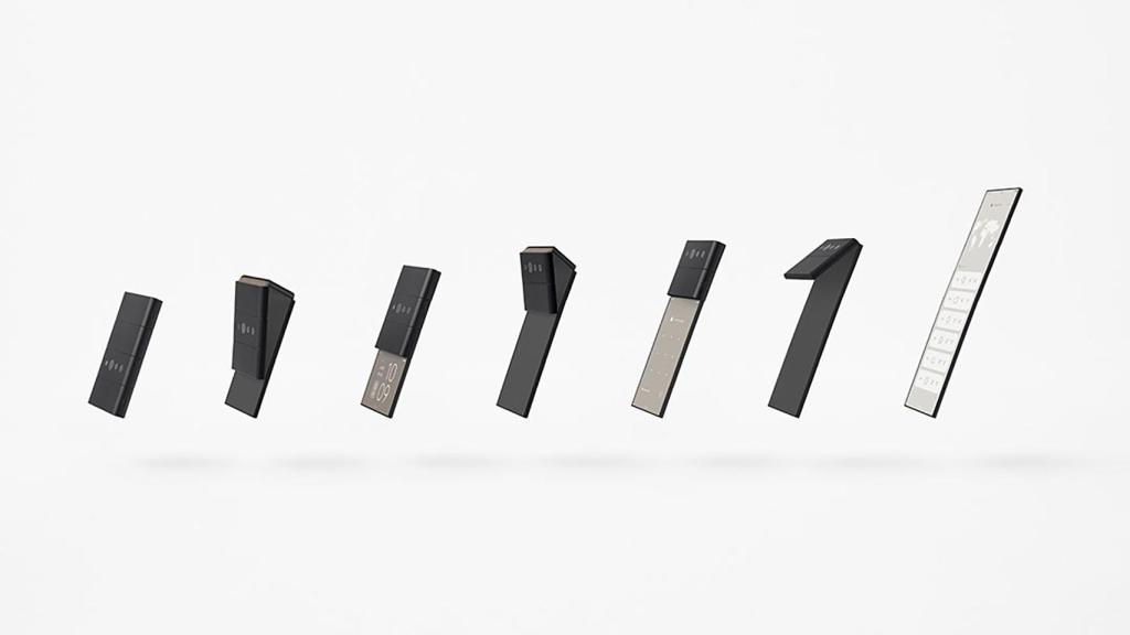 Concepto de móvil plegable de Oppo