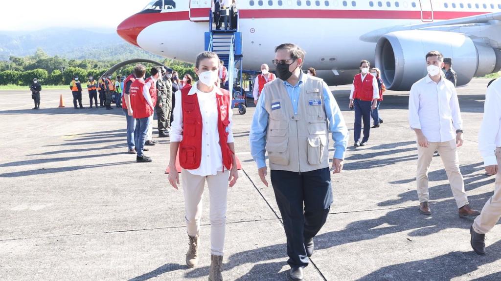 La reina Letizia ha aterrizado en Honduras este lunes.
