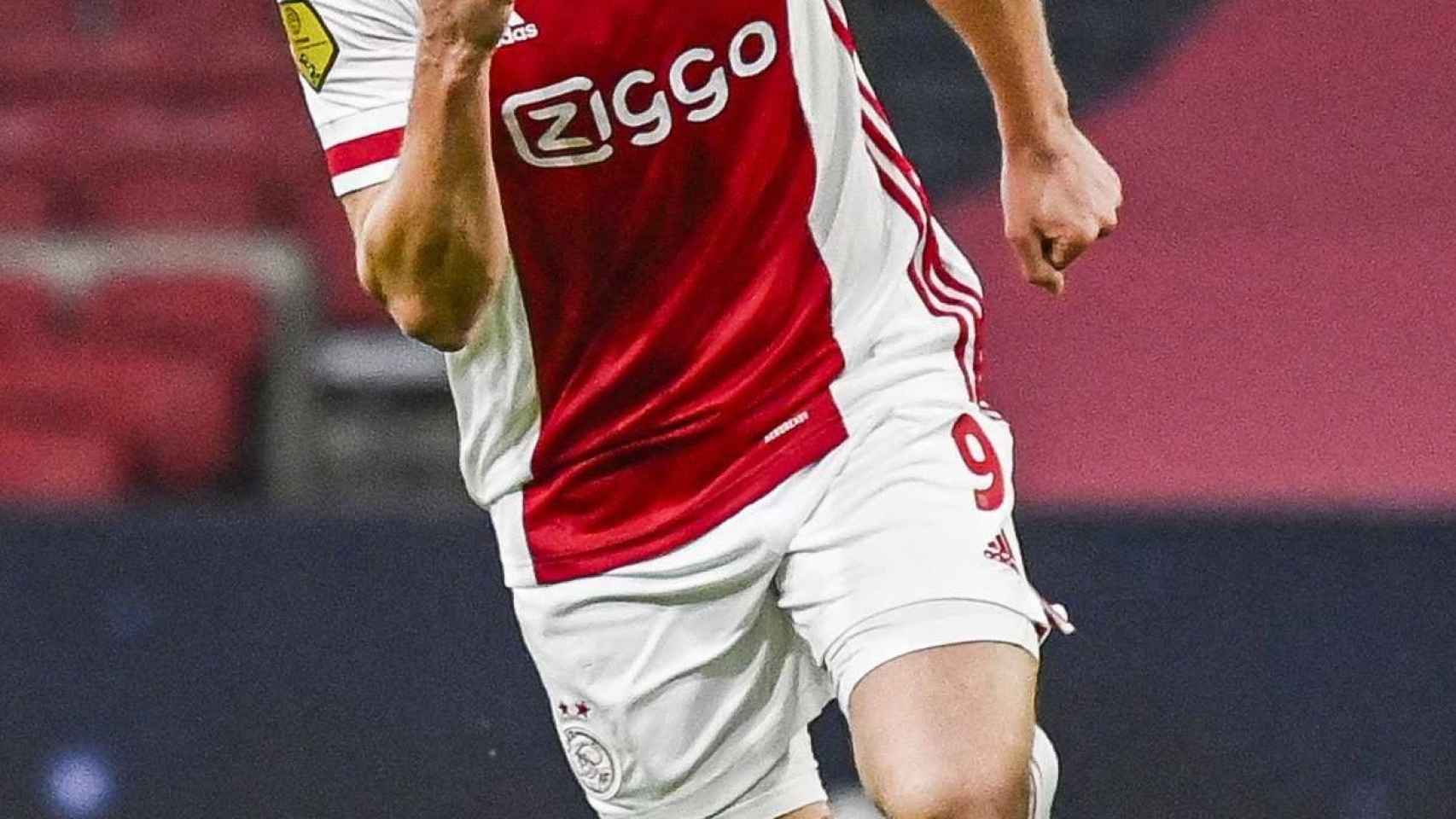 Klaas Jan Huntelaar, durante un partido con el Ajax de Amsterdam