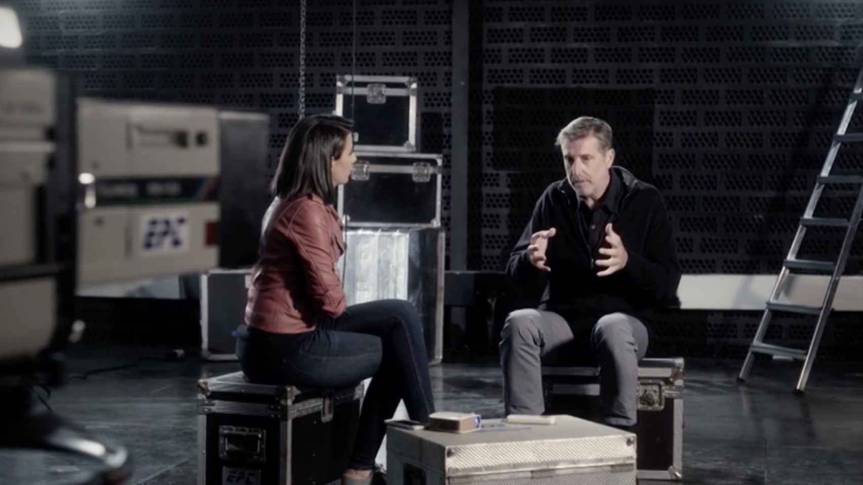 Ana Pastor entrevista a Emilio Aragón.