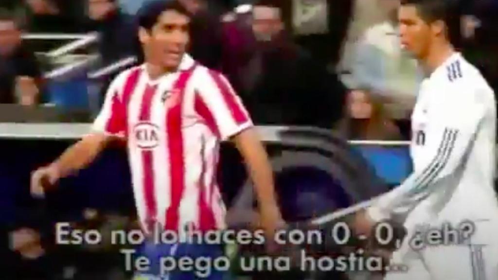 El pique de Raúl García y Cristiano Ronaldo en 2010