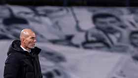 Zinedine Zidane, durante un partido de La Liga