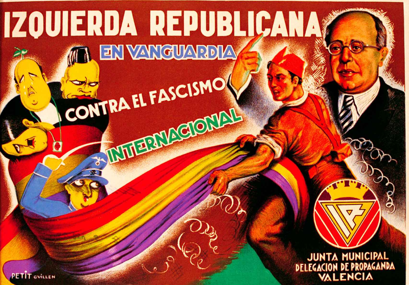 Cartel de Izquierda Republicana de 1937.