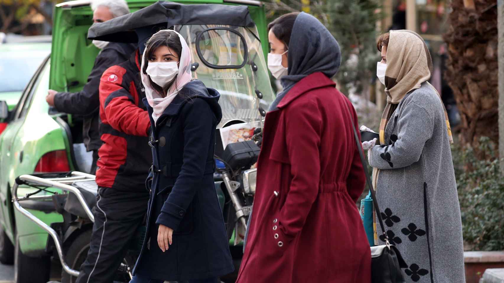 Imagen reciente de una calle en Teherán durante la pandemia del Coronavirus.