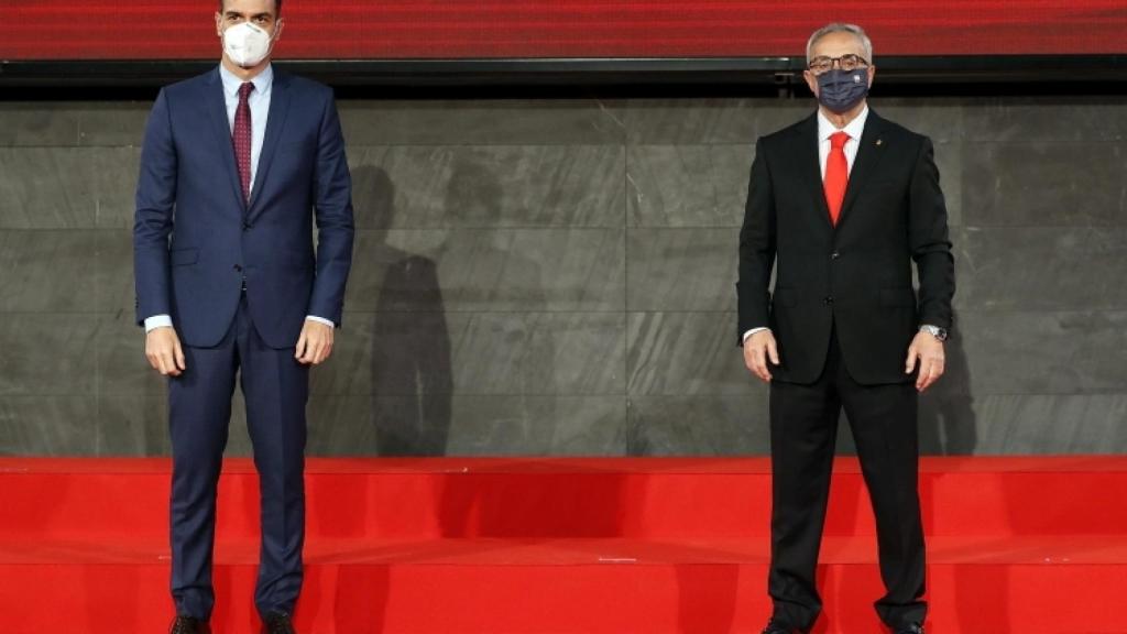 Pedro Sánchez y Alejandro Blanco