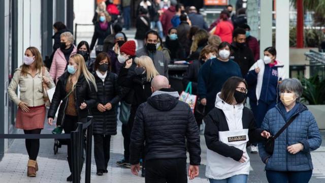 Un centro comercial en Cataluña.