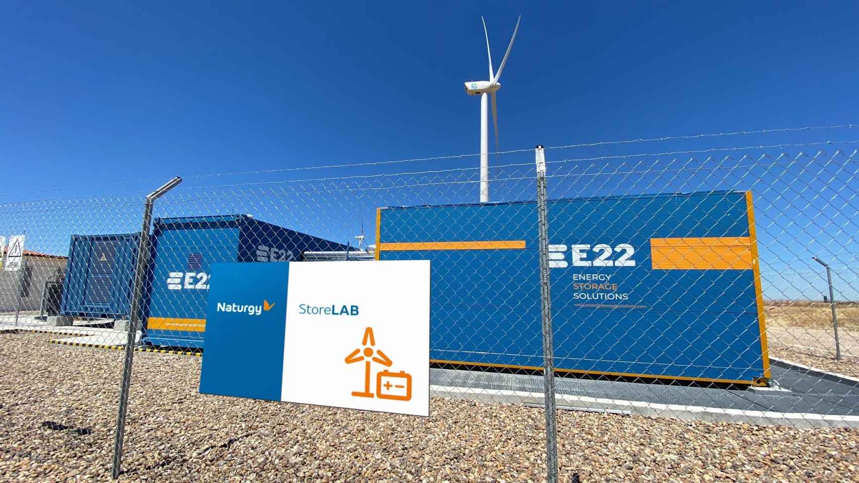 Naturgy instala un nuevo sistema de almacenamiento con baterías en dos parques eólicos en Zamora