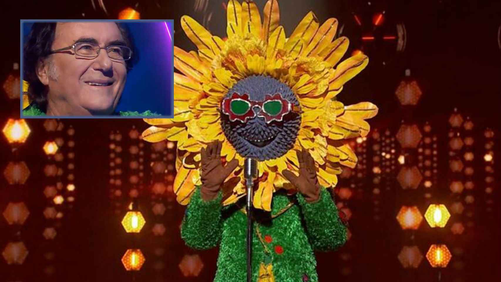 Al Bano Carrisi sorprende bajo el disfraz de Girasol en 'Mask Singer': su  gran actuación