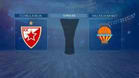 Estrella Roja - Valencia Basket, partido de la Euroliga