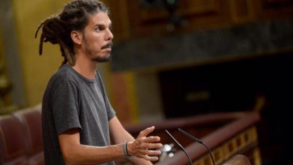 El diputado de Unidas Podemos Alberto Rodríguez.