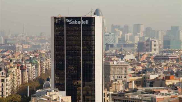 Sede de Banco Sabadell en Barcelona.