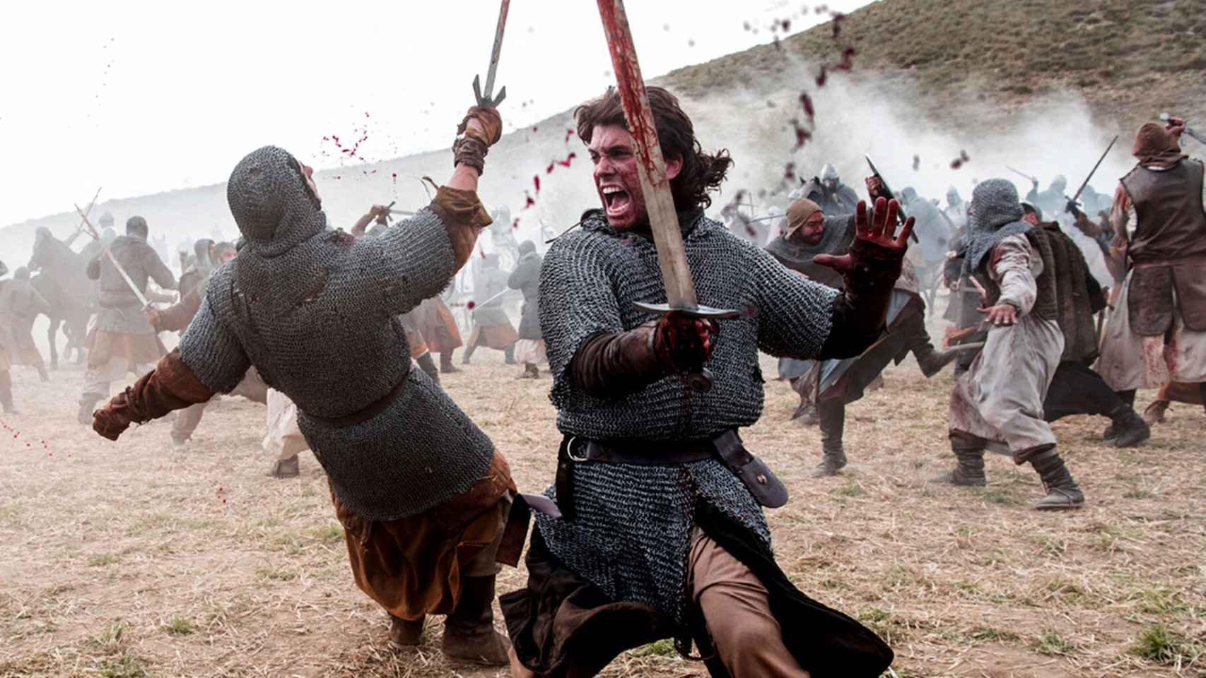 Jaime Lorente como el Cid Campeador.