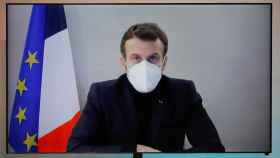 El presidente francés,  Emmanuel Macron.