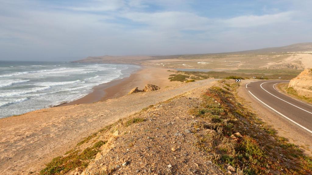 La ciudad de la costa atlántica de Agadir.