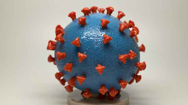 Reproducción en 3D del coronavirus Sars CoV-2.