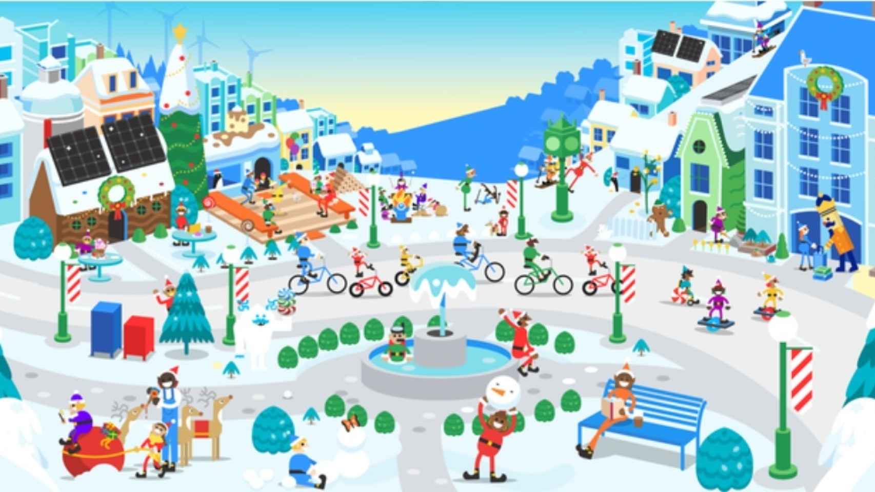 Sigue a Papá Noel con la clásica web de Google: Santa Tracker