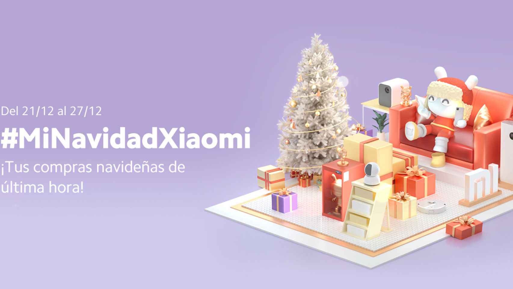 Xiaomi ofrece ofertas para las compras de Navidad de última hora