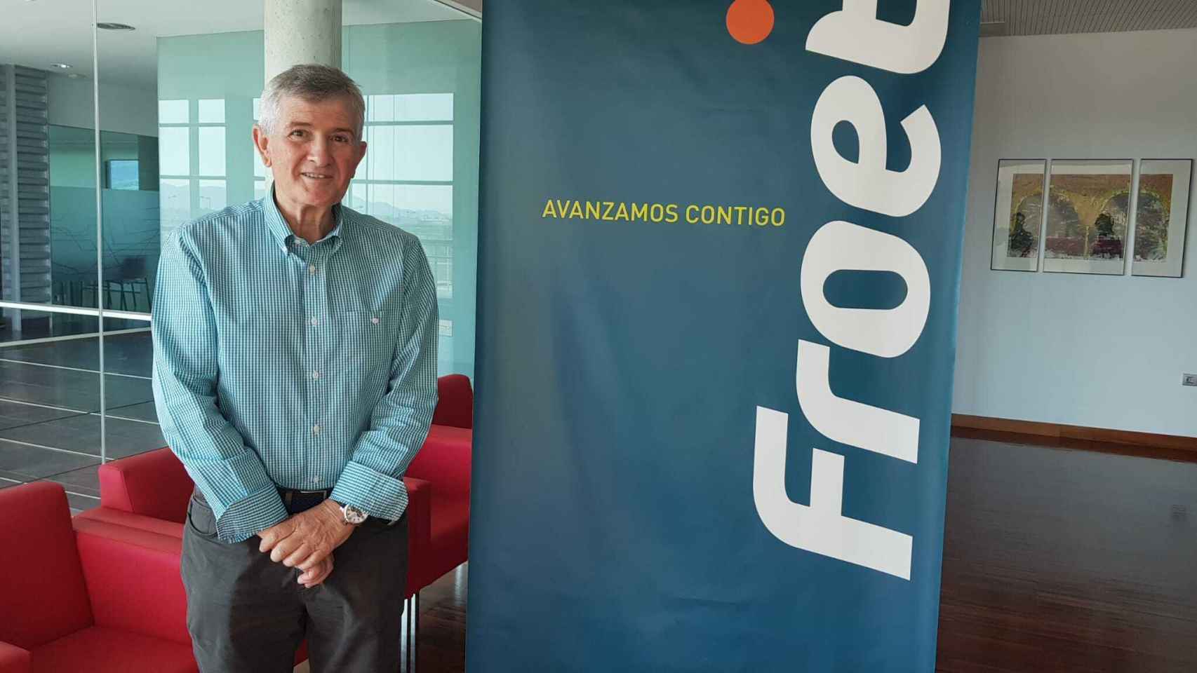 Pedro Díaz, presidente de la Federación Regional de Organizaciones y Empresas de Transporte de Murcia.
