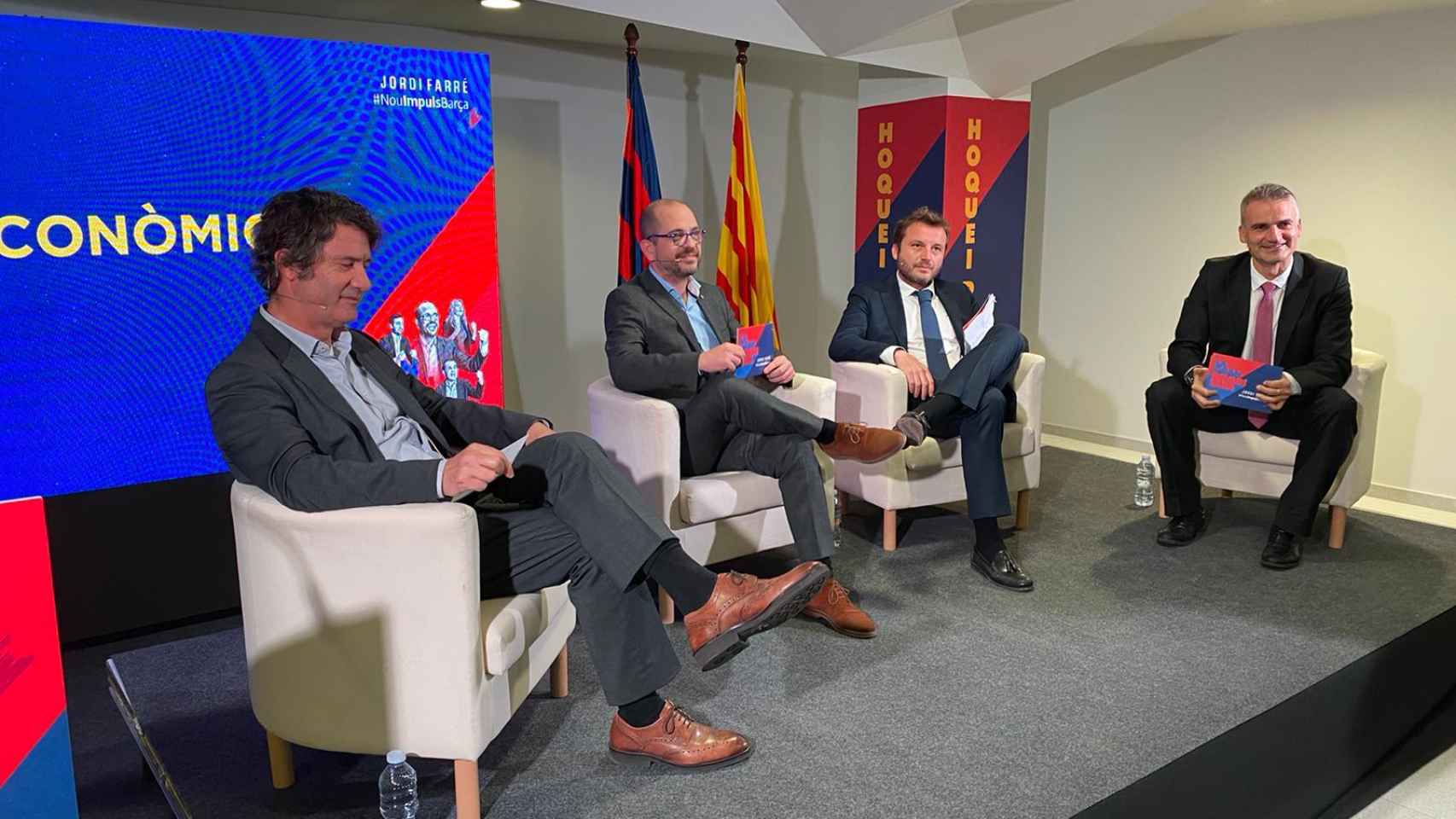 Jordi Farré presenta su precandidatura a las elecciones del Barça