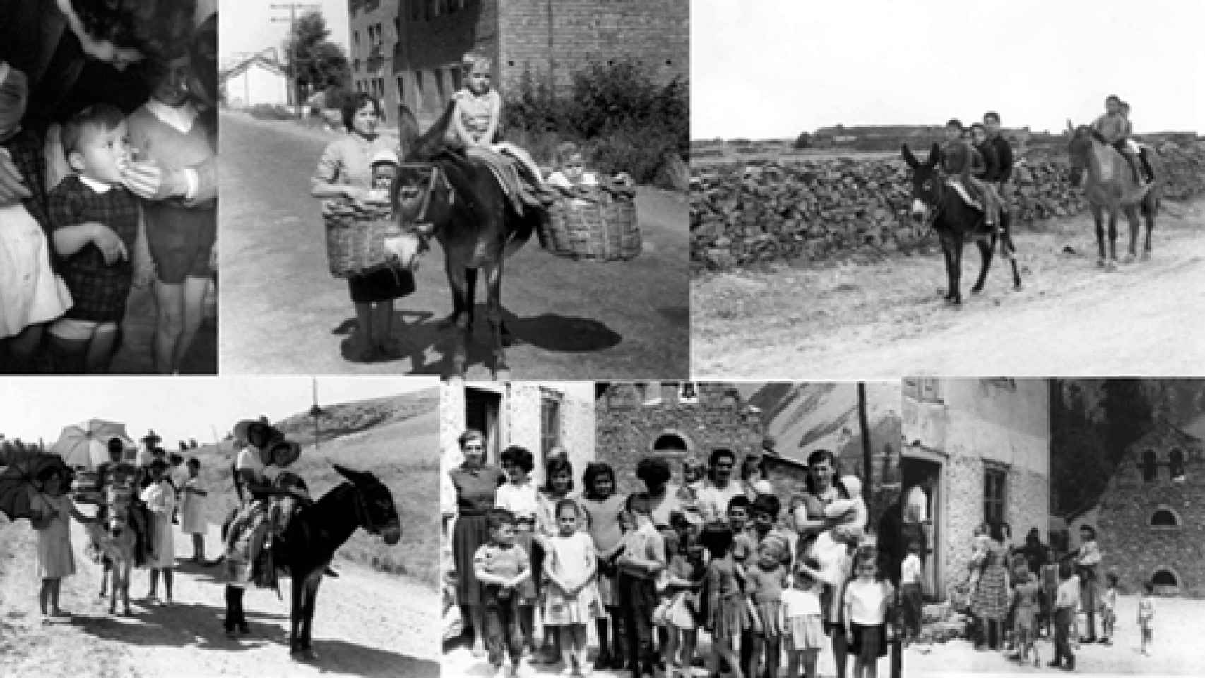 Fotografías de la vacunación de la polio publicadas en la Revista Española de Salud Pública.