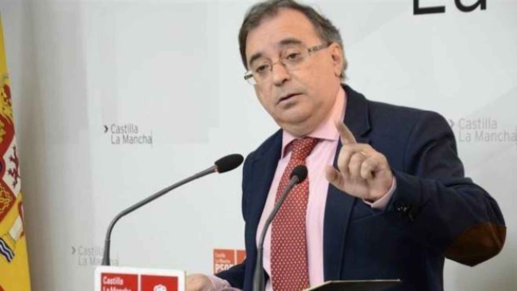 Fernando Mora, presidente del Grupo Socialistas de las Cortes de CLM