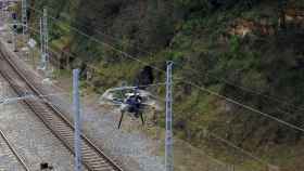 Supervisión de vías férreas con drones y tecnología 5G.