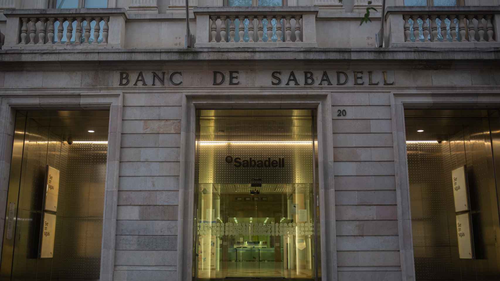 Sede histórica del Banco Sabadell en Cataluña.