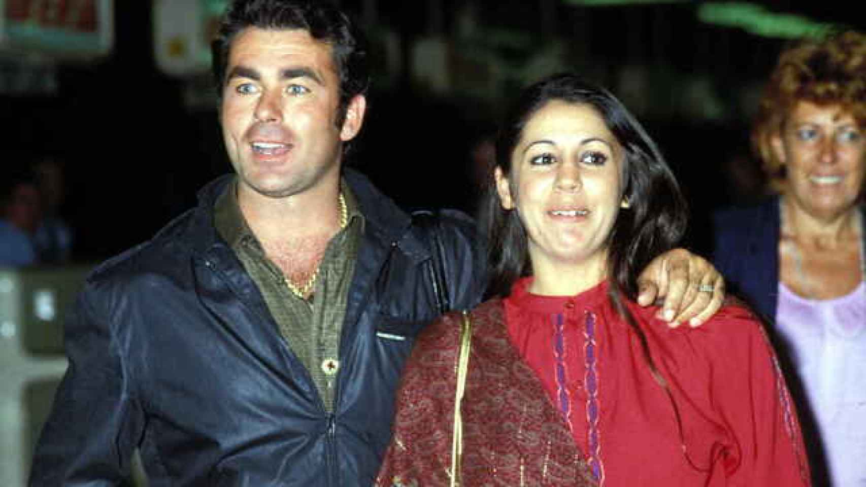 Francisco Rivera 'Paquirri' junto a su última esposa, Isabel Pantoja.