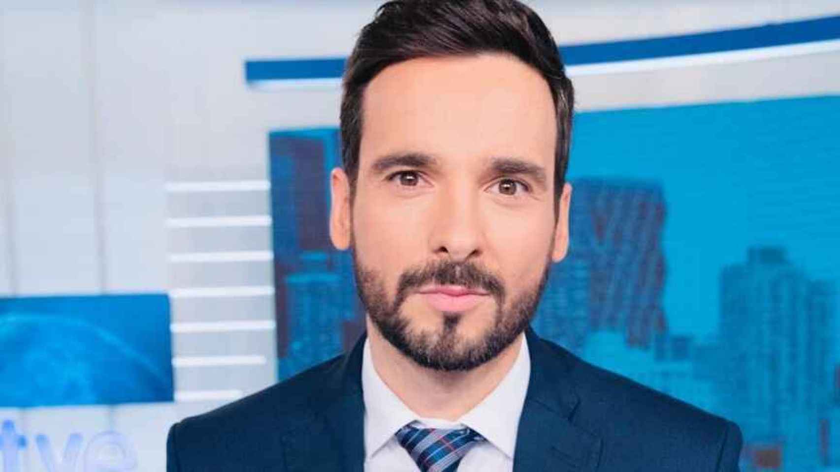 Lluís Guilera comenzó en TVE presentando boletines en el Canal 24 horas.
