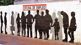 Mural sobre el desempleo. Pixabay