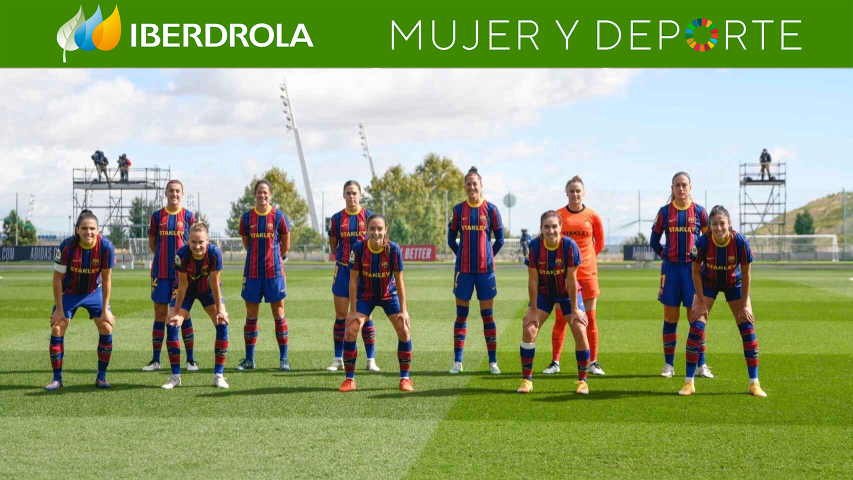Alineación del FC Barcelona femenino