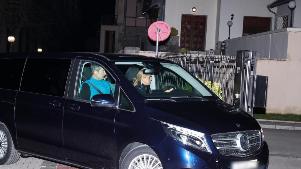 Iñaki Urdangarin y Cristina las pasadas navidades.