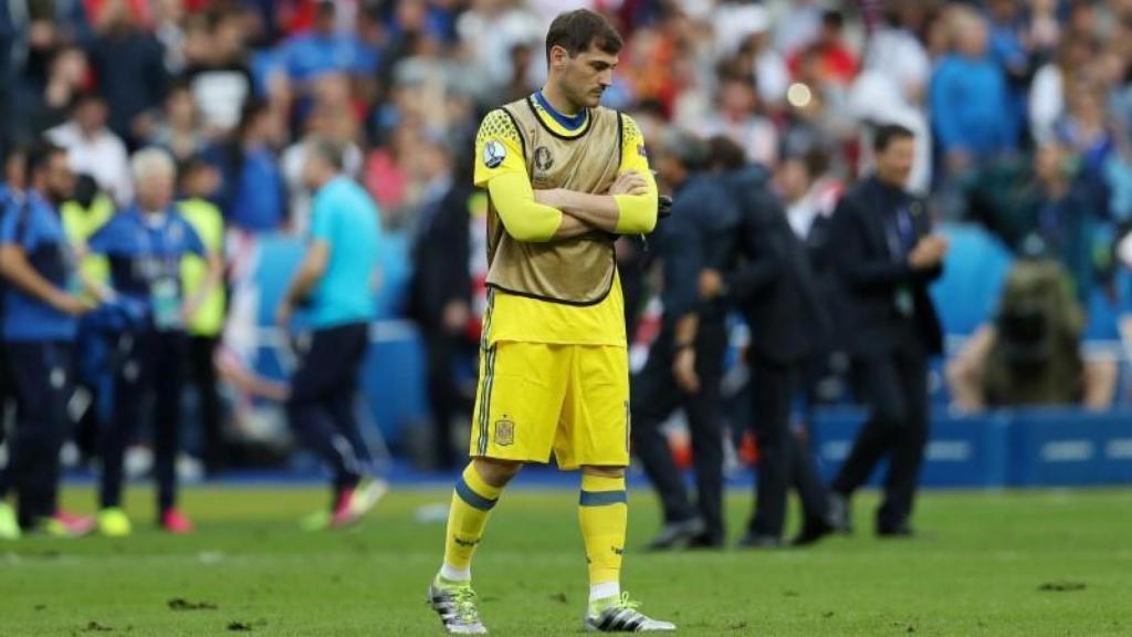 Casillas, en la Eurocopa 2016
