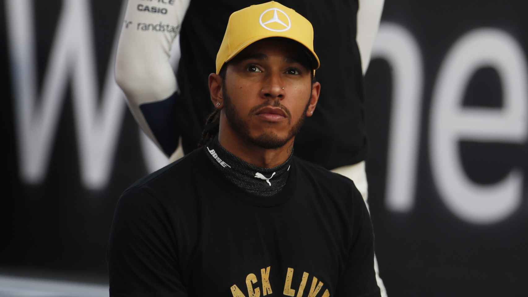 Lewis Hamilton, durante un Gran Premio de Fórmula 1 de la temporada 2020