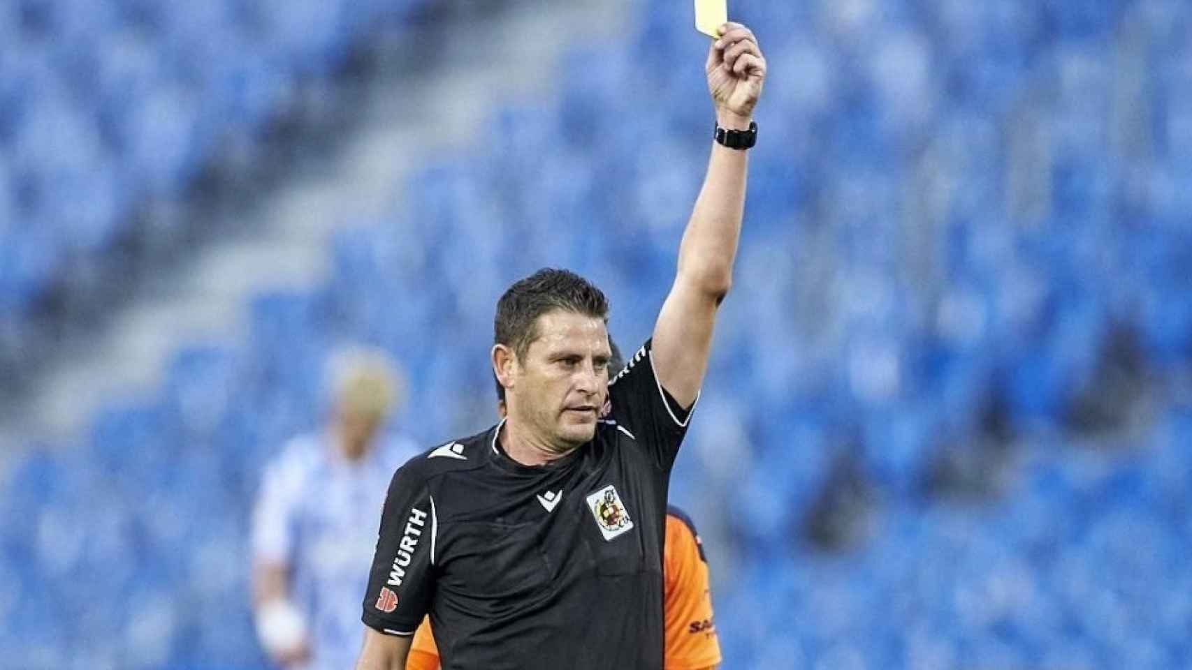 Jorge Figueroa Vázquez, durante un partido de La Liga
