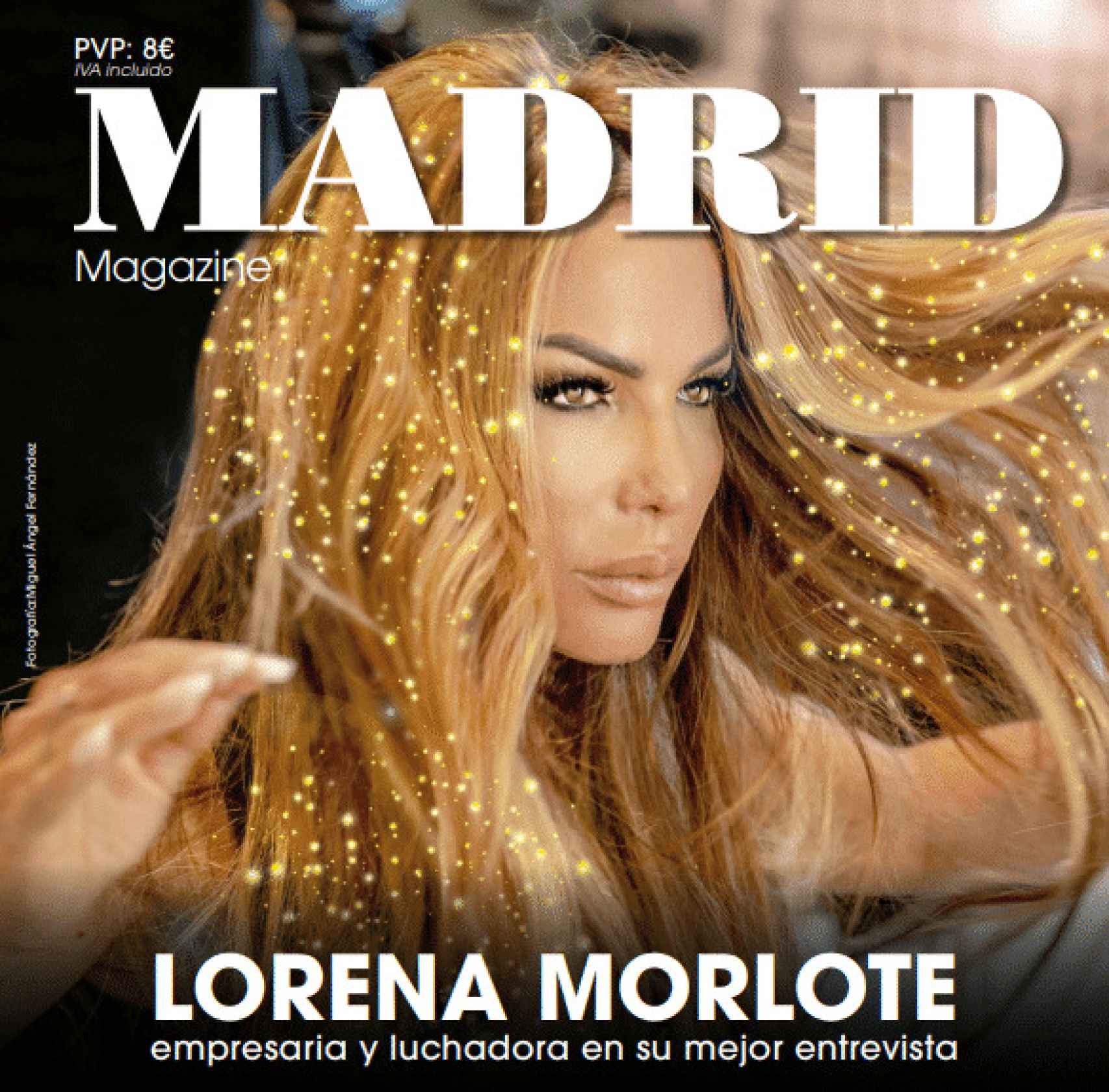 Portada de la revista 'Madrid Magazine' donde Edmundo vuelve a firmar un artículo como colaborador.