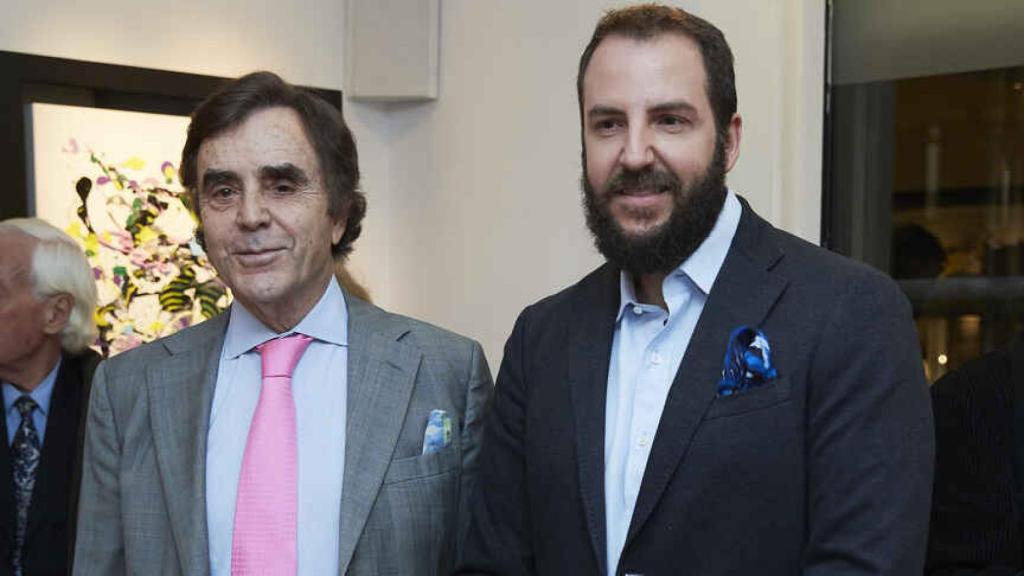 Manolo Segura y Borja Thyssen.