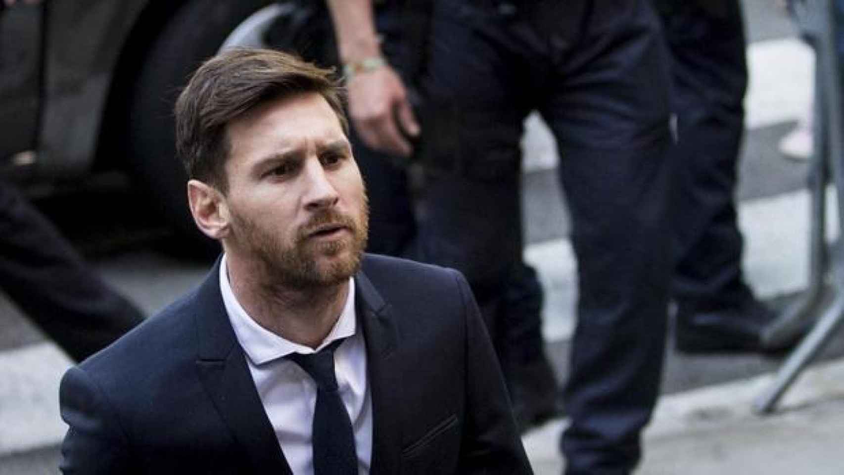 Leo Messi, en el juicio de Hacienda