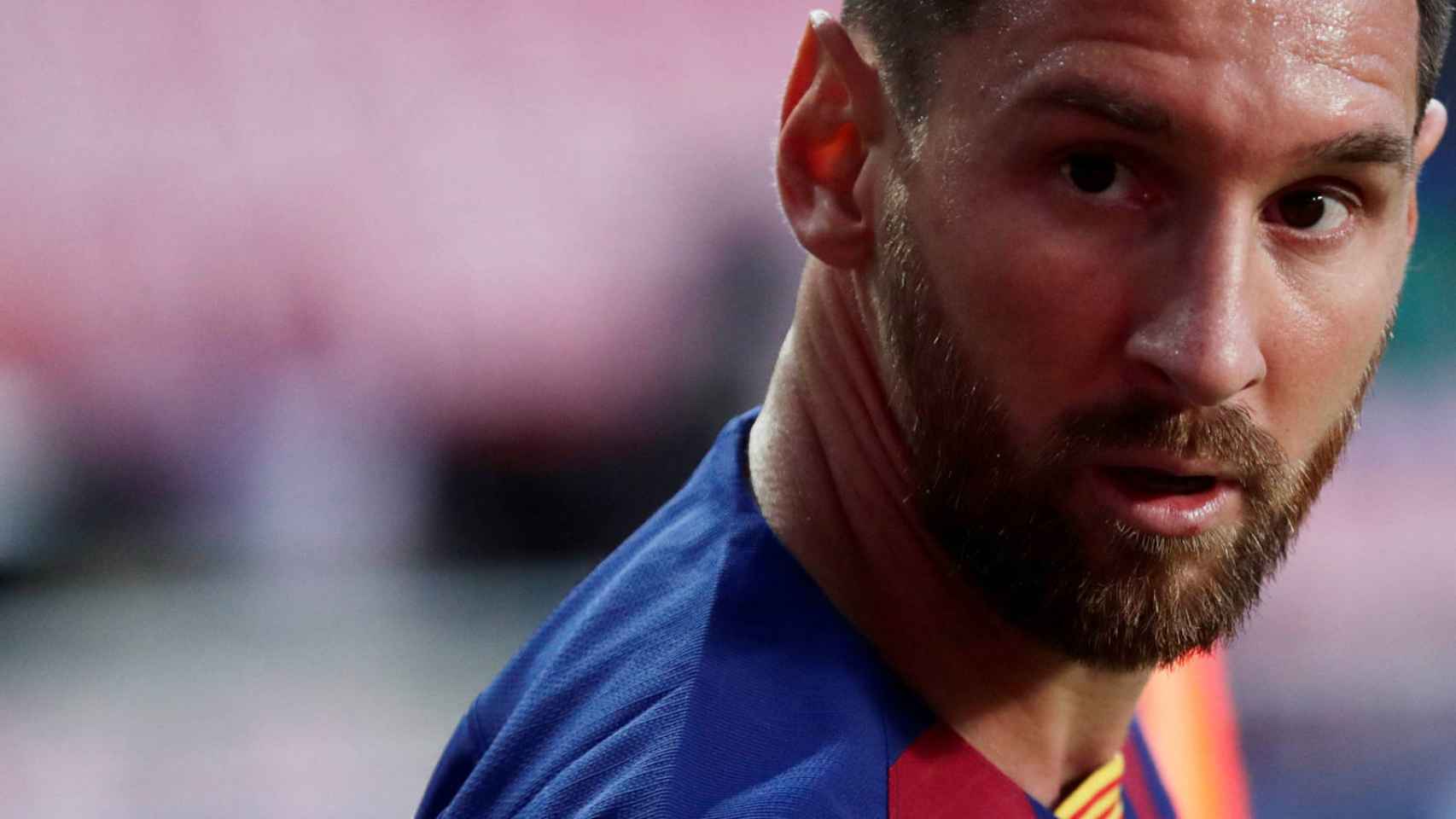 Leo Messi, durante un partido del Barcelona de la temporada 2019/2020