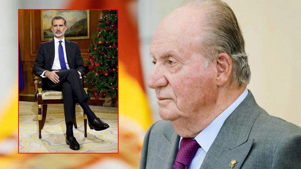 Felipe VI y Juan Carlos.