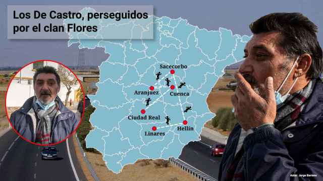 La familia gitana que lleva nueve años huyendo por España para que el clan de los Flores no los mate