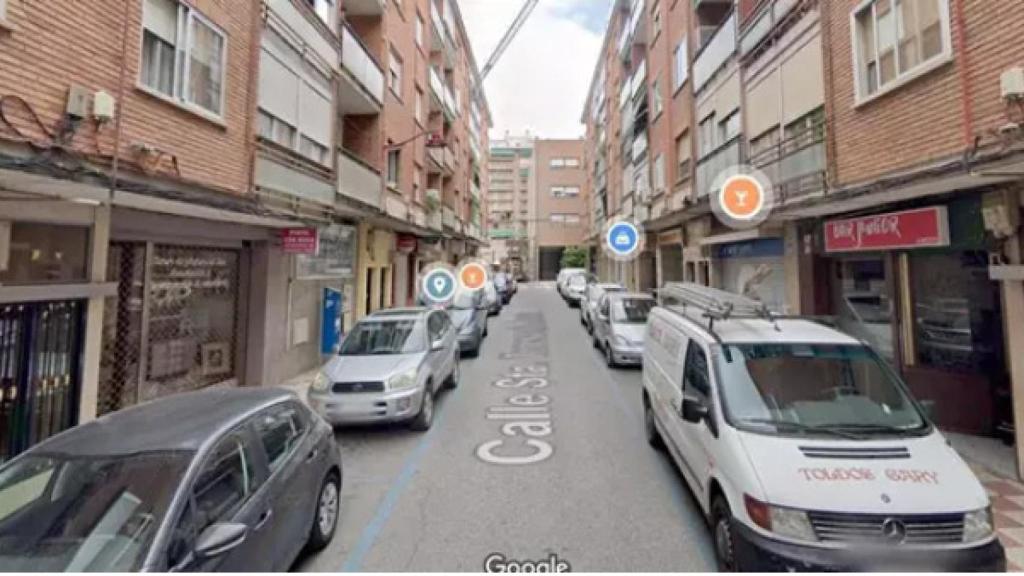 Calle Santa Teresa de Jesús de Guadalajara.