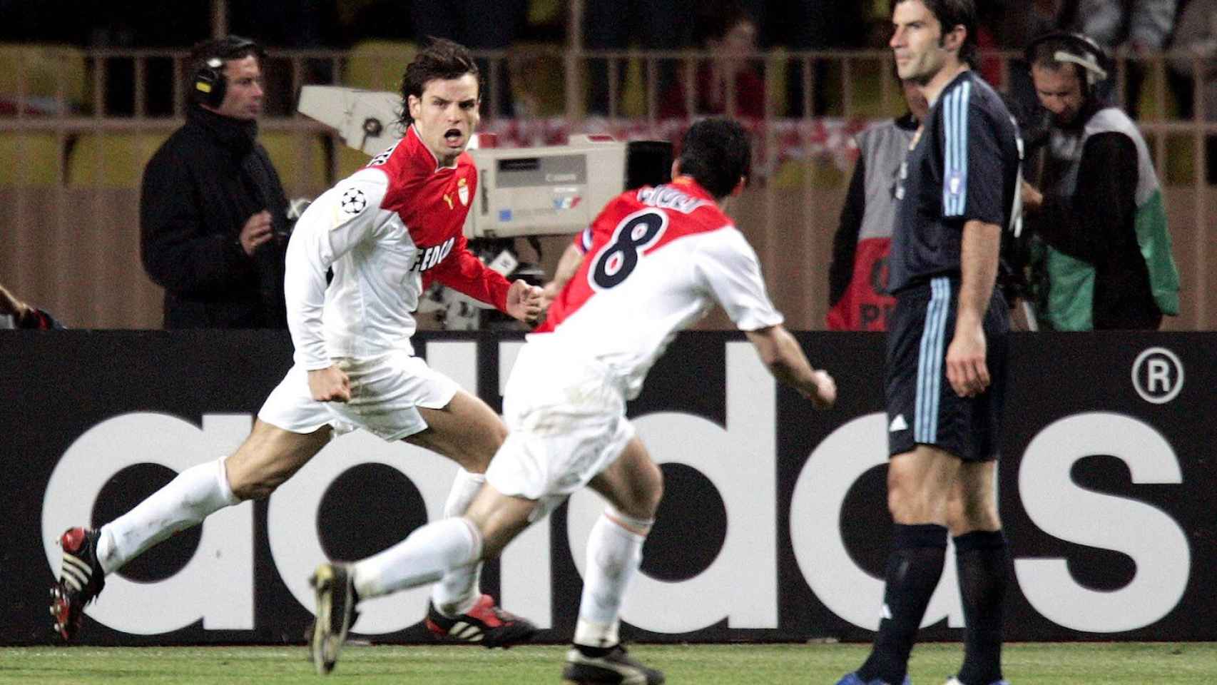 El Mónaco elimina al Real Madrid de la Champions League en 2004